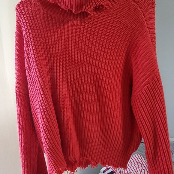 Women's cropped sweater - Picture 2 of 3